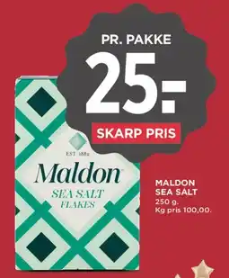 MENY Maldon Sea Salt Flakes tilbud