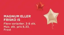 MENY Frisko (Twister) - del af iskampagne tilbud