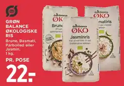 MENY Grøn Balance økologiske ris tilbud