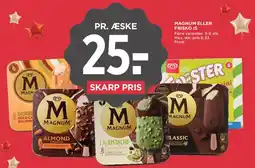 MENY Magnum eller Frisko is (pr. æske) tilbud