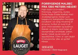 MENY Doña Paula Estate Malbec / Chardonnay tilbud