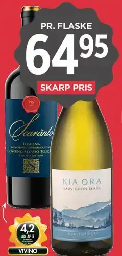 MENY Scaránto Governo eller Kia Ora Marlborough Sauvignon Blanc tilbud