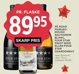 MENY På Road / Four Star udvalg tilbud