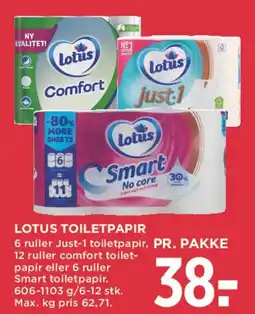MENY Lotus Toiletpapir tilbud