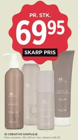 MENY ID Creative hårpleje tilbud
