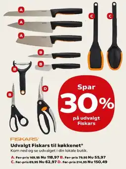 SuperBrugsen Udvalgt Fiskars til køkkenet tilbud