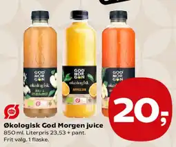 SuperBrugsen Økologisk God Morgen juice tilbud