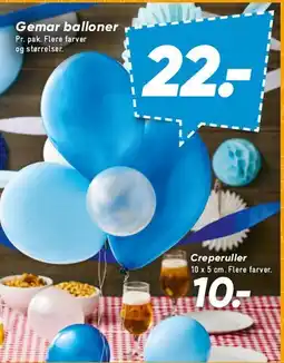Bilka Gemar balloner tilbud