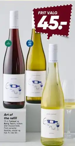 Bilka Art of the refill tilbud