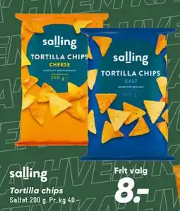 Bilka Tortilla chips tilbud