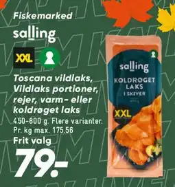 Bilka Fiskemarked Salling - Toscana vildlaks m.fl. tilbud