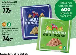 Bilka Leksands knækbrød / økologisk tilbud