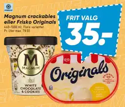 Bilka Magnum Crackables eller Frisko Originals tilbud