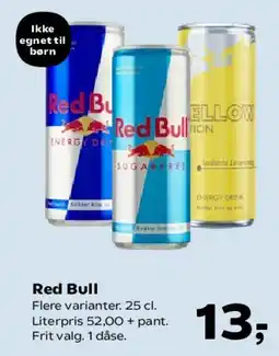 SuperBrugsen Red Bull tilbud