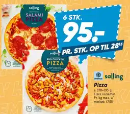 Bilka Salling pizza tilbud