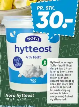 Bilka Nora hytteost tilbud