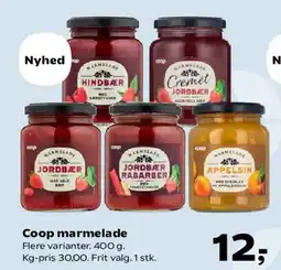 SuperBrugsen Coop marmelade tilbud