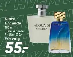 Bilka Dufte til hende tilbud
