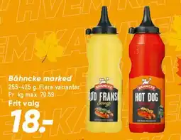 Bilka Bähncke marked tilbud