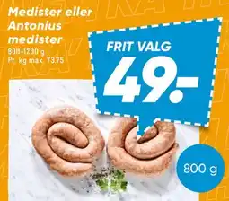 Bilka Medister eller Antonius medister tilbud