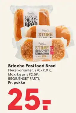SPAR Brioche Fastfood Brød tilbud