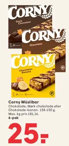 SPAR Corny Müslibar tilbud