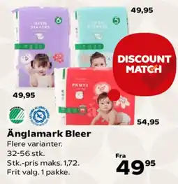 Kvickly Änglamark Bleer tilbud