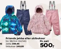 Kvickly Friends jakke / skibukser (eller sæt) tilbud