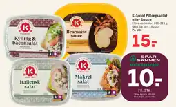 SPAR K-Salat Pålægssalat eller Sauce tilbud
