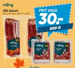 Bilka XXL bacon tilbud