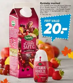 Bilka Rynkeby Blandet Saft / Vitamin Squeeze tilbud