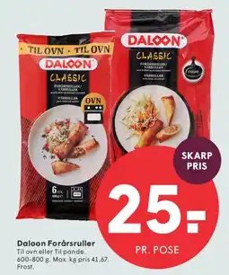 SPAR Daloon Forårs ruller tilbud