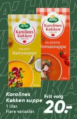 Bilka Karolines Køkken suppe tilbud
