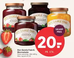 SPAR Den Gamle Fabrik Marmelade tilbud