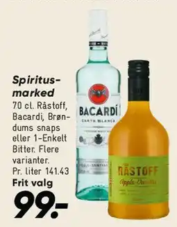 Bilka Bacardi (Spiritusmærket) tilbud