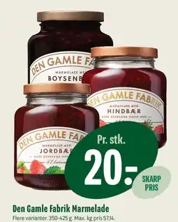 Min Købmand Den Gamle Fabrik Marmelade tilbud