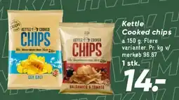 Bilka Kettle Cooked chips tilbud