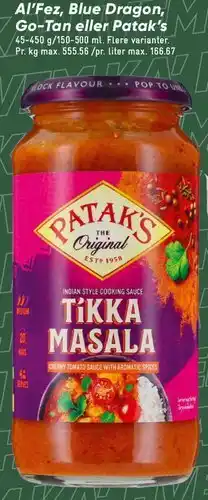Bilka Patak's Tikka Masala tilbud