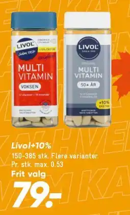 Bilka Livol Multivitamin tilbud