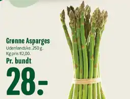 Min Købmand Grønne Asparges tilbud