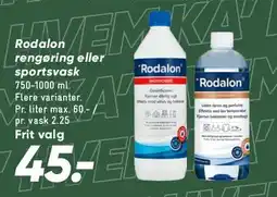 Bilka Rodalon rengørings- / sportsvask tilbud
