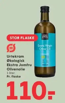 SPAR Urtekram Økologisk Ekstra Jomfru Olivenolie tilbud