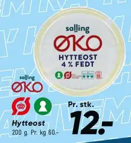 Bilka Hytteost 4% fedt tilbud