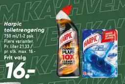 Bilka Harpic toiletrengøring tilbud