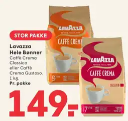 SPAR Lavazza Hele Bønner tilbud