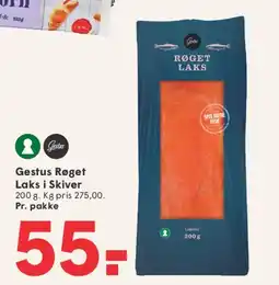 SPAR Gestus Røget Laks i Skiver tilbud