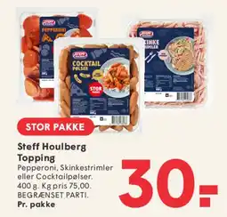 SPAR Steff Houlberg Topping tilbud