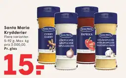 SPAR Santa Maria Krydderier tilbud