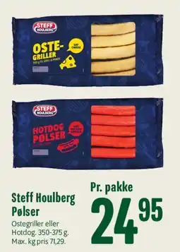 Min Købmand Steff Houlberg Pølser tilbud
