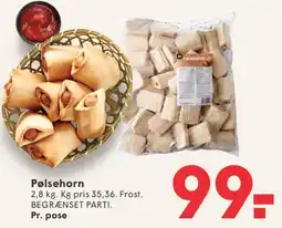 SPAR Pølsehorn tilbud